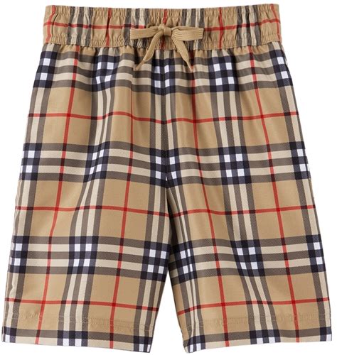 baby burberry swim shorts|burberry big check swim shorts.